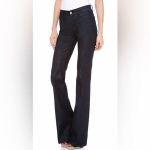 MIH Marrakesh Mid Rise Kick Flare Jeans